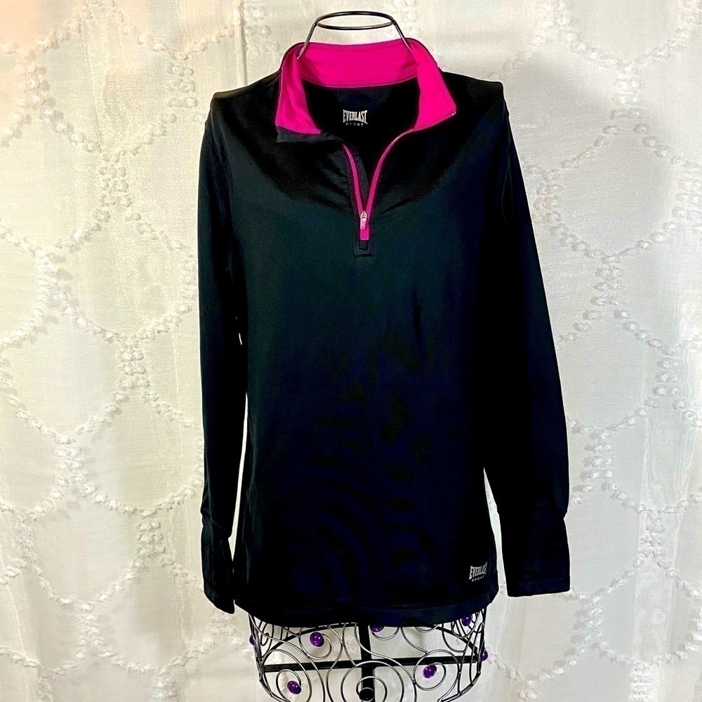 Everlast Sport Black Thermal pullover Size L